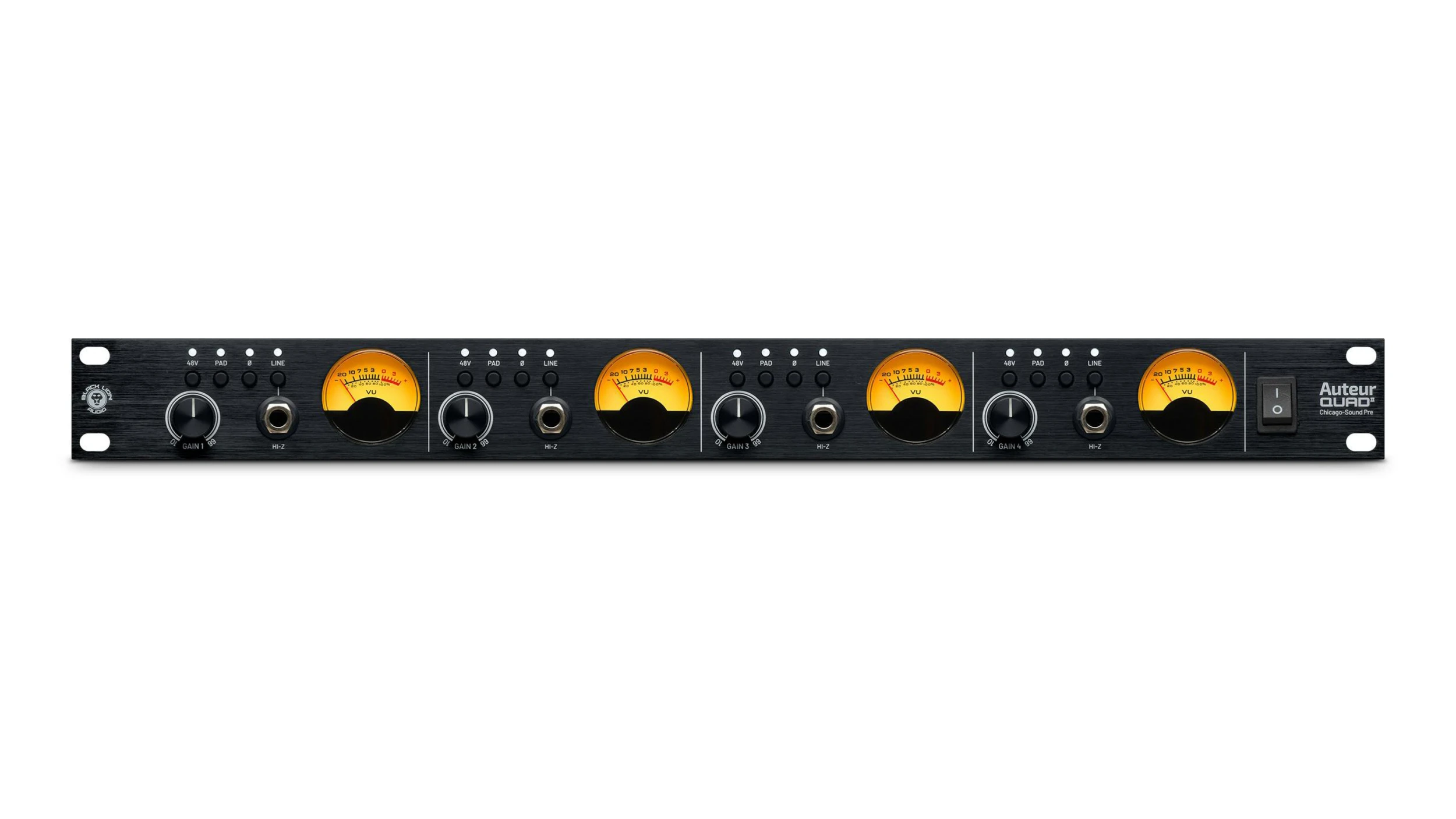 Black Lion Audio Auteur Quad2 Mikrofonsko Pretpojacalo