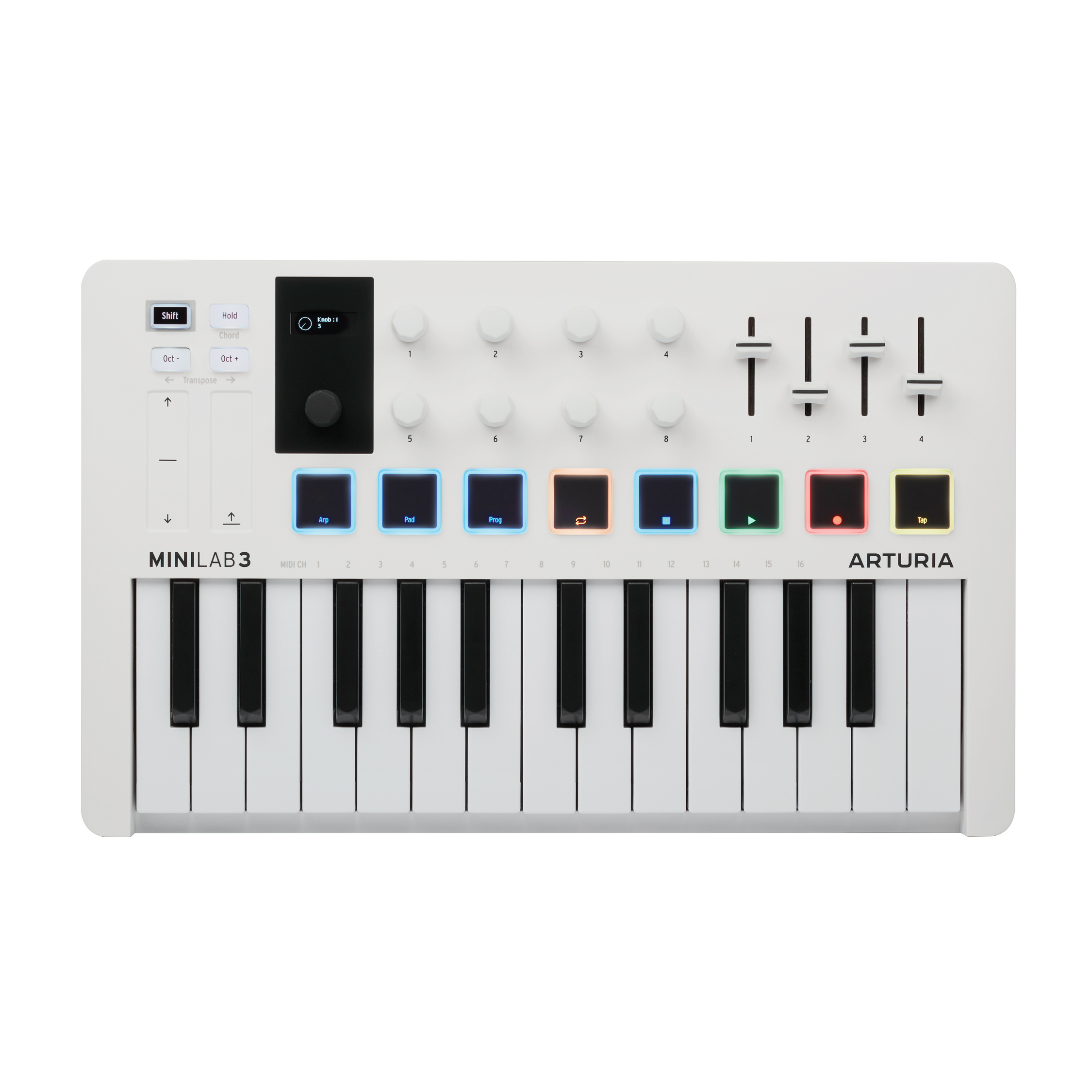 Arturia MiniLab 3  White - Midi Klavijatura