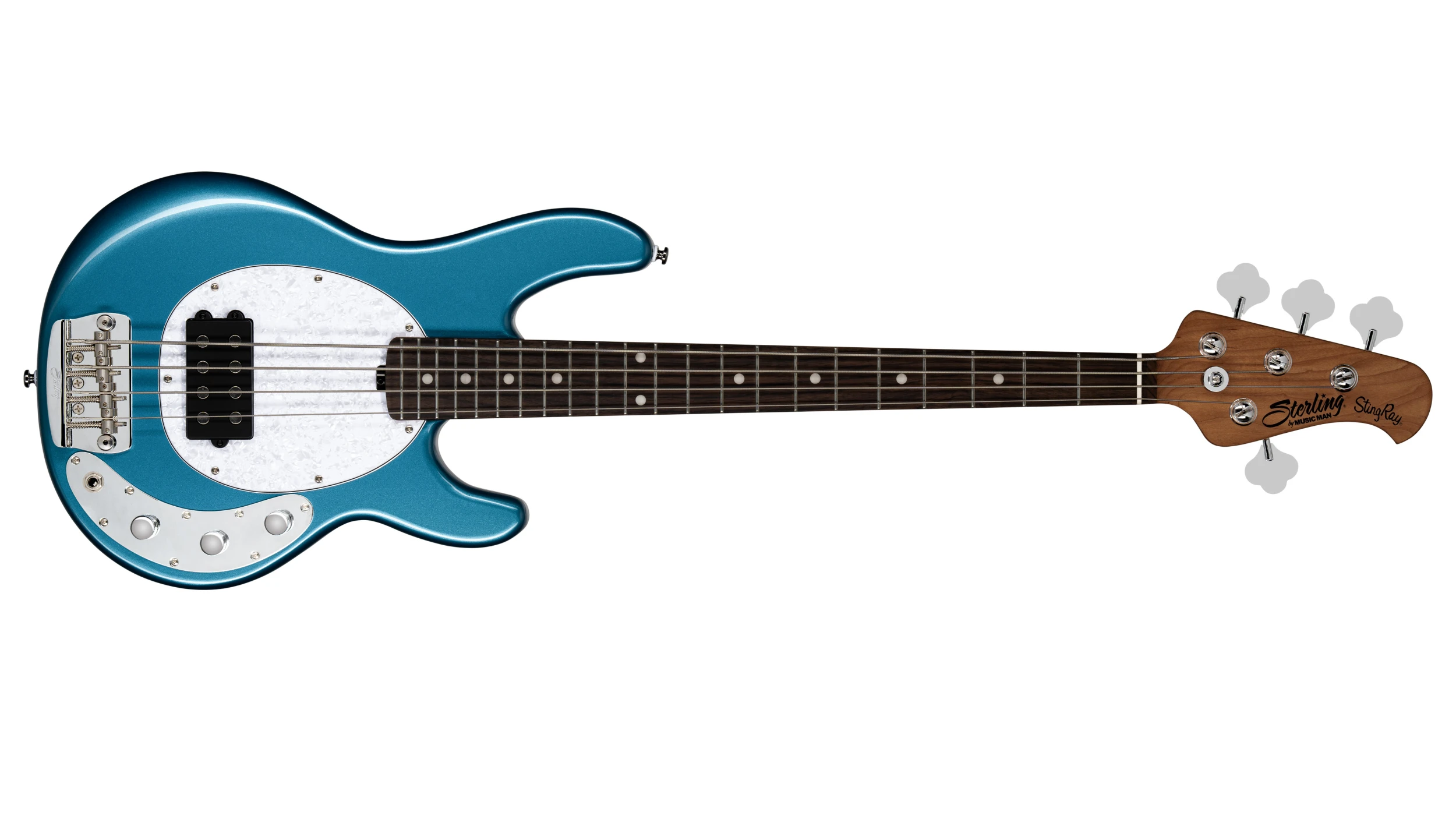 Sterling by Music Man StingRay RAY4 Short Scale Toluca Lake Blue - Bas gitara