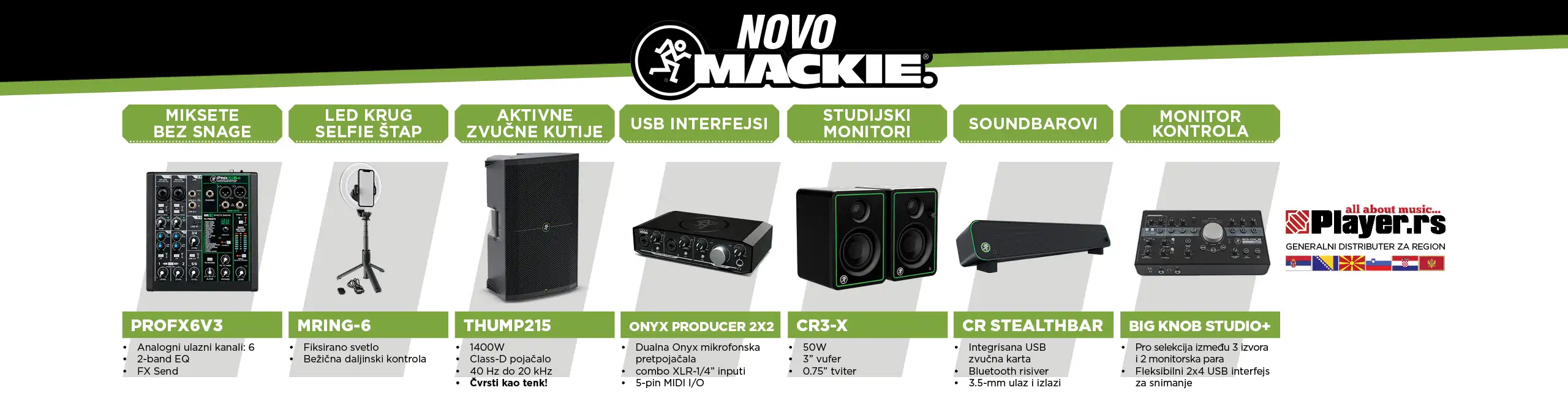 Mackie                                                                                                                                                                                                                                                         