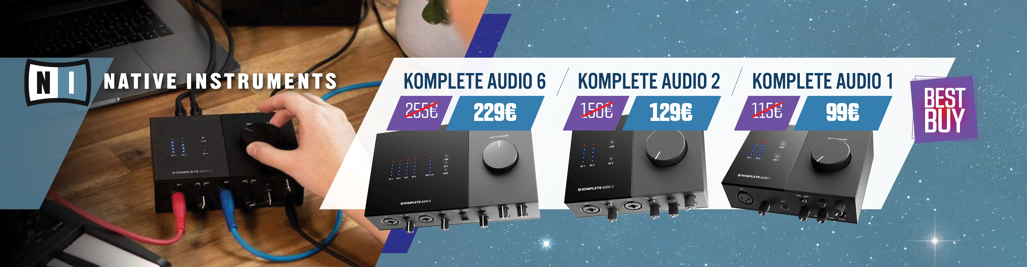 NI komplete audio                                                                                                                                                                                                                                              