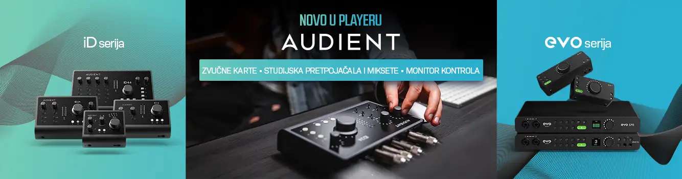 Audient - NOVO                                                                                                                                                                                                                                                 