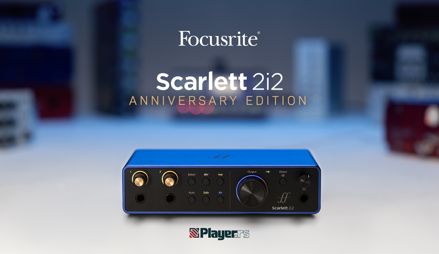 Scarlet 2i2 Anniversary Edition